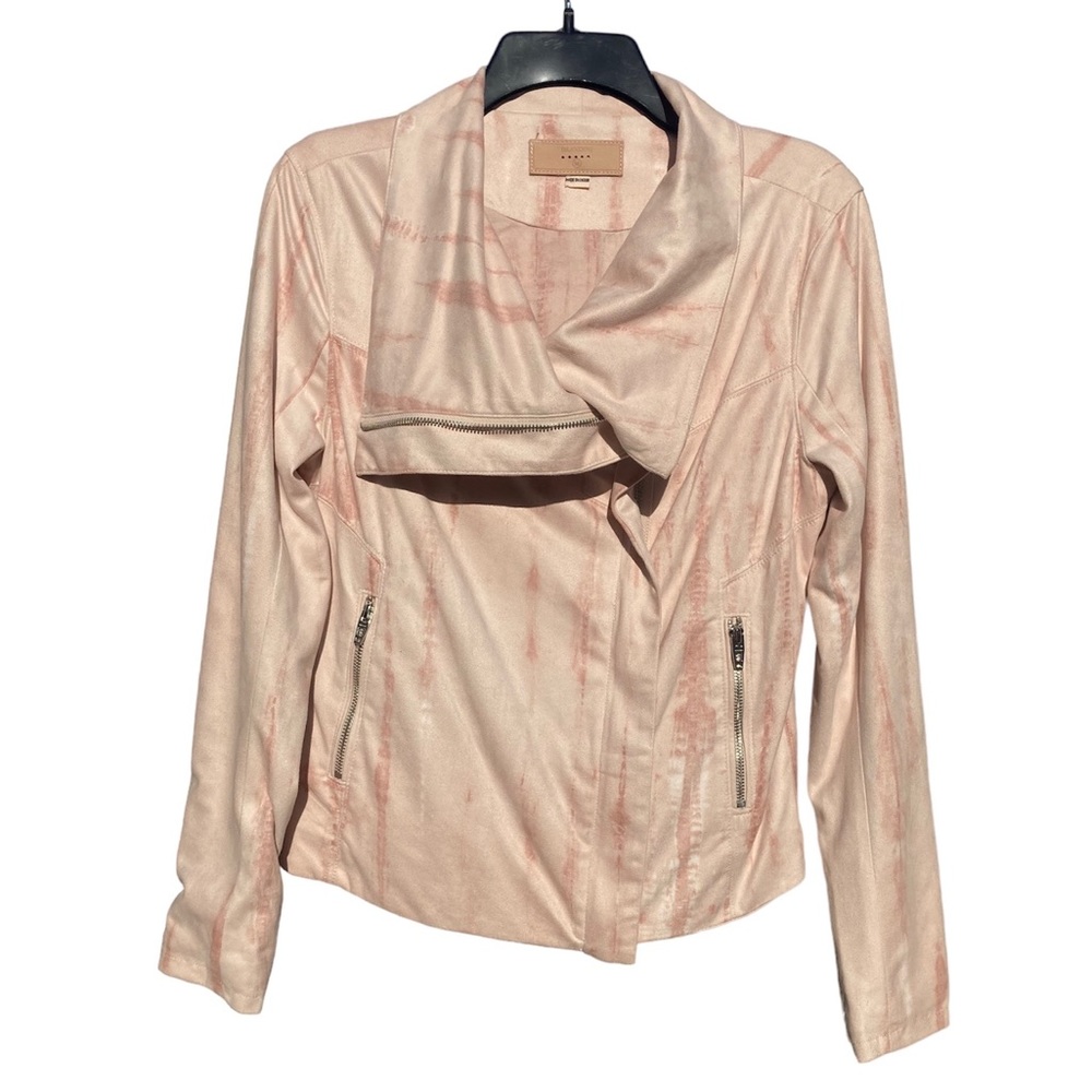 Blank NYC Faux Suede Moto Jacket